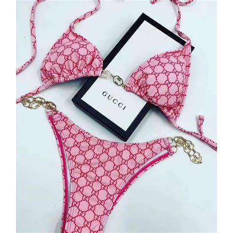 gucci replica swim wear|gucci swimsuit women.